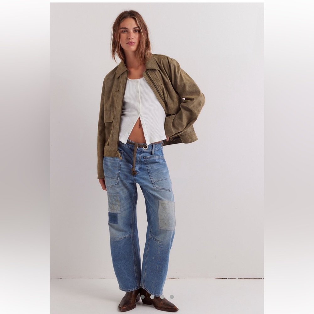 We The Free Moxie Pull-On Barrel Jeans